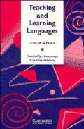 Cover: Teaching and Learning Languages - Cambridge University Press
