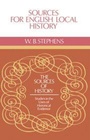 Cover: Sources for English Local History - Cambridge University Press