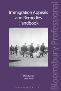 Enlarge image Cover: Immigration Appeals and Remedies Handbook - Bloomsbury Professional