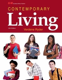Enlarge image Cover: Contemporary Living - Goodheart-Wilcox Publisher