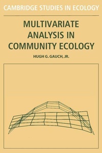 Enlarge image Cover: Multivariate Analysis in Community Ecology - Cambridge University Press