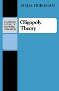 Cover: Oligopoly Theory - Cambridge University Press
