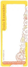 Cover: Dodo Remember Magnetic Notes and Lists Pad - Dodo Pad Ltd