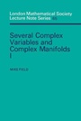 Cover: Several Complex Variables and Complex Manifolds I - Cambridge University Press
