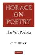 Cover: Horace on Poetry - Cambridge University Press
