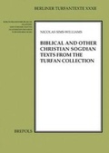 Cover: Biblical and Other Christian Sogdian Texts from the Turfan Collection - Brepols N.V.
