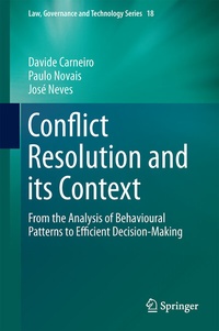 Enlarge image Cover: Conflict Resolution and its Context - Springer