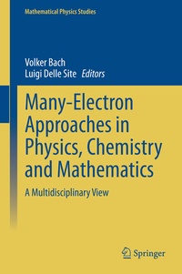 Abbildung von: Many-Electron Approaches in Physics, Chemistry and Mathematics - Springer