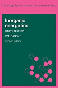 Abbildung von: Inorganic Energetics - Cambridge University Press