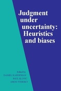Cover: Judgment under Uncertainty - Cambridge University Press