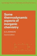 Bild: Some Thermodynamic Aspects of Inorganic Chemistry - Cambridge University Press