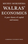 Cover: Walras' Economics - Cambridge University Press