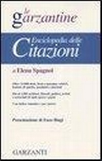 Abbildung von: Enciclopedia delle citazioni - Le Garzantine;Garzanti