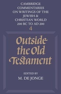 Cover: Outside the Old Testament - Cambridge University Press