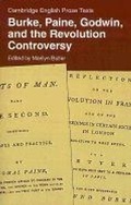 Cover: Burke, Paine, Godwin, and the Revolution Controversy - Cambridge University Press