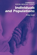 Cover: Individuals and Populations - Cambridge University Press