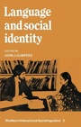 Cover: Language and Social Identity - Cambridge University Press