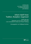 Cover: Johann Adolf Hasse. Tradition, Rezeption, Gegenwart - Carus-Verlag