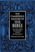 Cover: The Cambridge History of the Bible: Volume 2, The West from the Fathers to the Reformation - Cambridge University Press