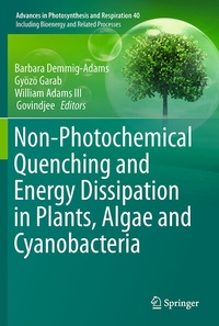 Abbildung von: Non-Photochemical Quenching and Energy Dissipation in Plants, Algae and Cyanobacteria - Springer