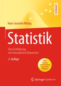 Enlarge image Cover: Statistik - Springer Spektrum