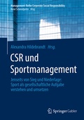 Cover: CSR und Sportmanagement - Springer Gabler