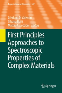 Abbildung von: First Principles Approaches to Spectroscopic Properties of Complex Materials - Springer