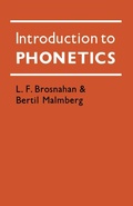 Cover: Introduction to Phonetics - Cambridge University Press