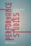 Cover: Performance Studies - Red Globe Press