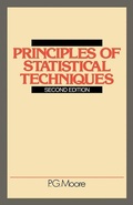 Cover: Principles of Statistical Techniques - Cambridge University Press