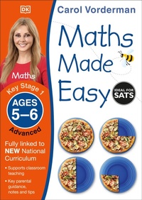 Enlarge image Cover: Maths Made Easy: Advanced, Ages 5-6 (Key Stage 1) - DK Children