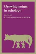 Cover: Growing Points Ethology - Cambridge University Press