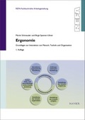 Cover: Ergonomie - Grundlagen zur Interaktion von Mensch, Technik und Organisation - Hanser