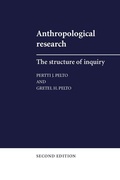 Cover: Anthropological Research - Cambridge University Press