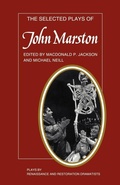 Cover: The Selected Plays of John Marston - Cambridge University Press