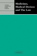 Cover: Medicines, Medical Devices and the Law - Cambridge University Press