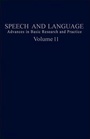 Cover: Speech & Language - Elsevier