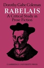 Cover: Rabelais: A Critical Study in Prose Fiction - Cambridge University Press