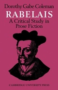 Cover: Rabelais: A Critical Study in Prose Fiction - Cambridge University Press