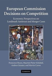 Enlarge image Cover: European Commission Decisions on Competition - Cambridge University Press