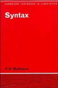 Enlarge image Cover: Syntax - Cambridge University Press
