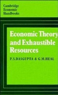 Cover: Economic Theory and Exhaustible Resources - Cambridge University Press