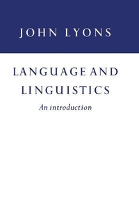 Enlarge image Cover: Language and Linguistics - Cambridge University Press