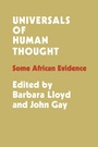 Cover: Universals of Human Thought - Cambridge University Press