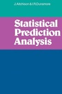 Cover: Statistical Prediction Analysis - Cambridge University Press