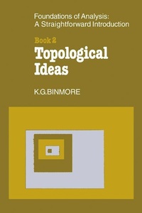 Enlarge image Cover: The Foundations of Topological Analysis: A Straightforward Introduction - Cambridge University Press
