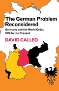 Cover: The German Problem Reconsidered:Germany and the World Order 1870 to the Present - Cambridge University Press