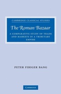 Cover: The Roman Bazaar - Cambridge University Press