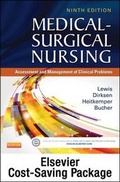 Cover: Medical-Surgical Nursing - Single-Volume Text and Elsevier Adaptive Quizzing Package - Elsevier
