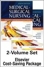 Cover: Medical-Surgical Nursing - Two-Volume Text and Elsevier Adaptive Quizzing Package - Elsevier
